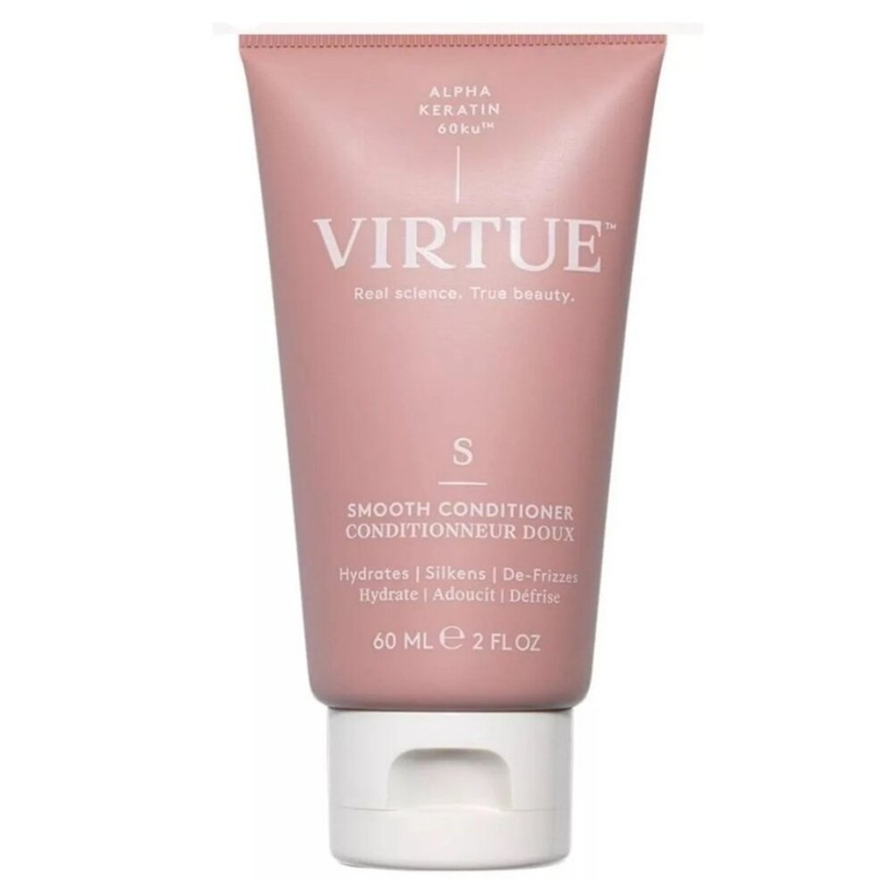 🫧 Virtue Smooth Conditioner 2 oz- Hydrates De-Frizzes and Silkens Hair Keratin